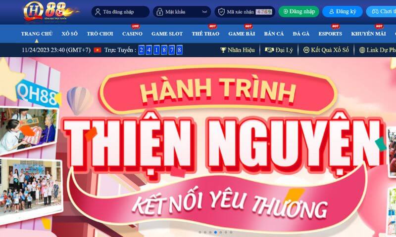 Qh88 có chế độ chăm sóc khách hàng tận tâm